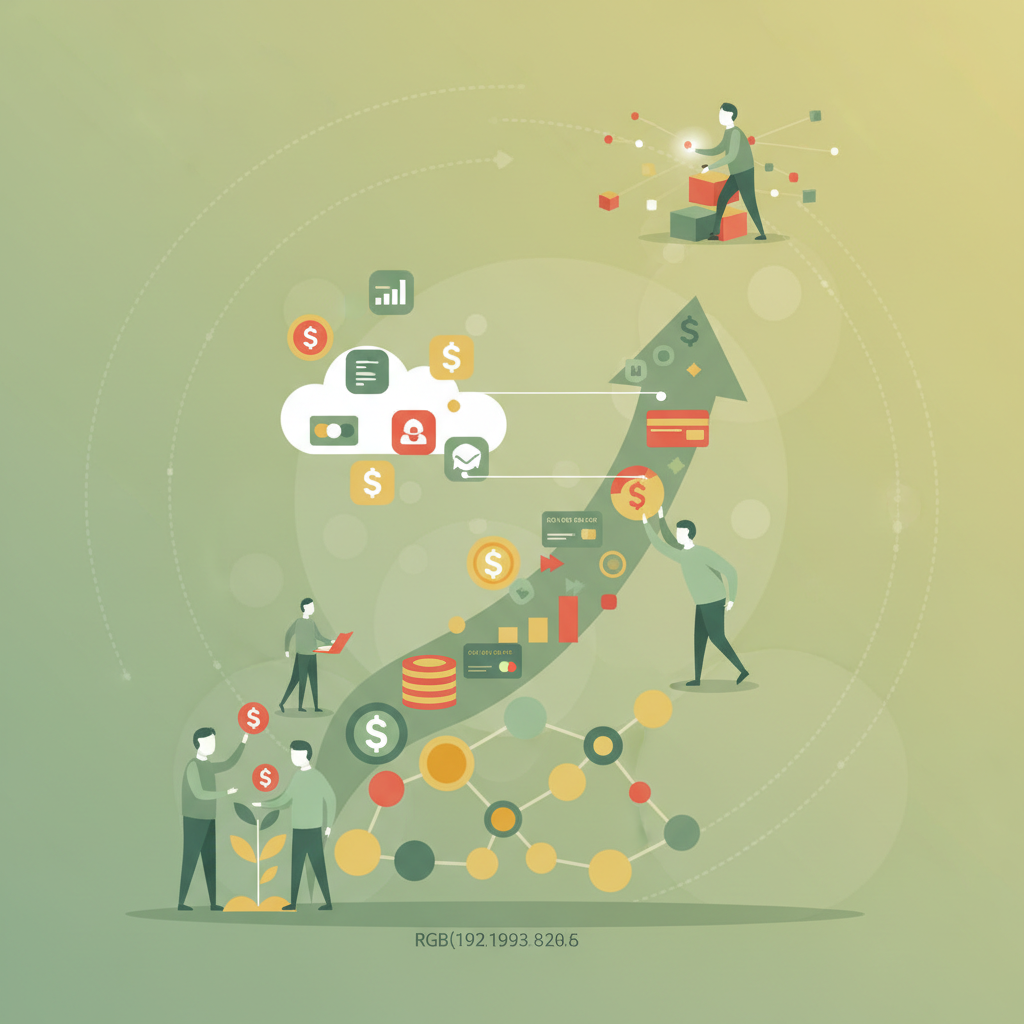 OmniFin's digital financial ecosystem visualization